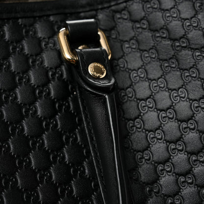 Microguccissima Large Joy Tote Black