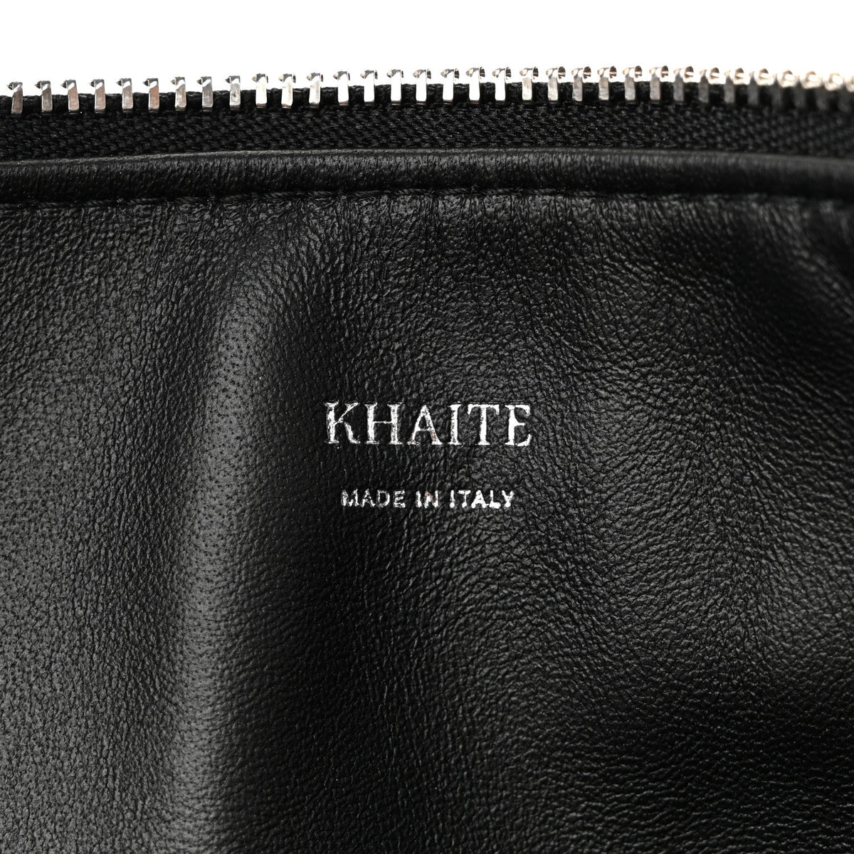 Glossy Calfskin Eelskin Embossed Medium Olivia Hobo Black