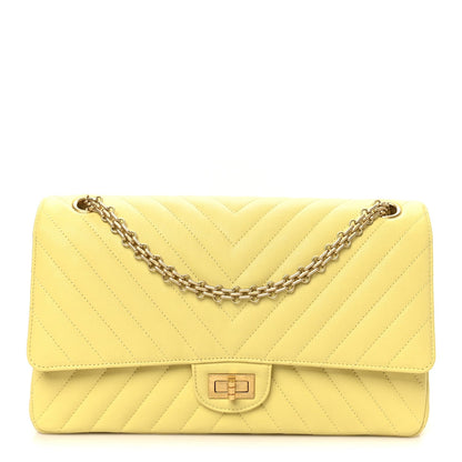Sheepskin Chevron Quilted 2.55 Reissue 226 Flap Yellow