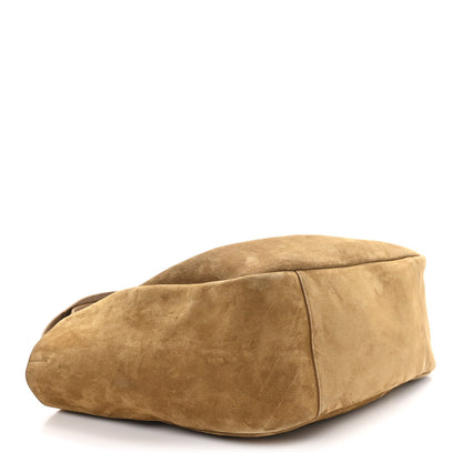 Suede Bea Tote Golden Leaf