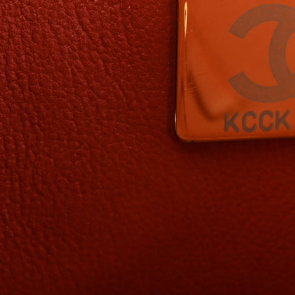 Lambskin Quilted Small Double Flap Red