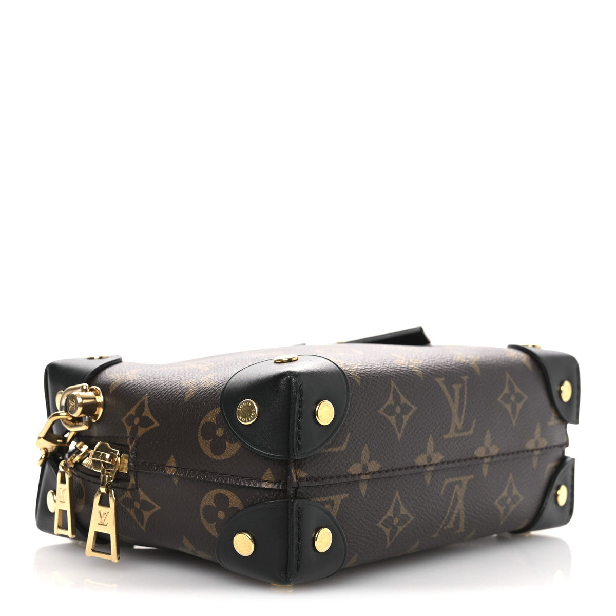 Monogram Petite Malle Souple Black