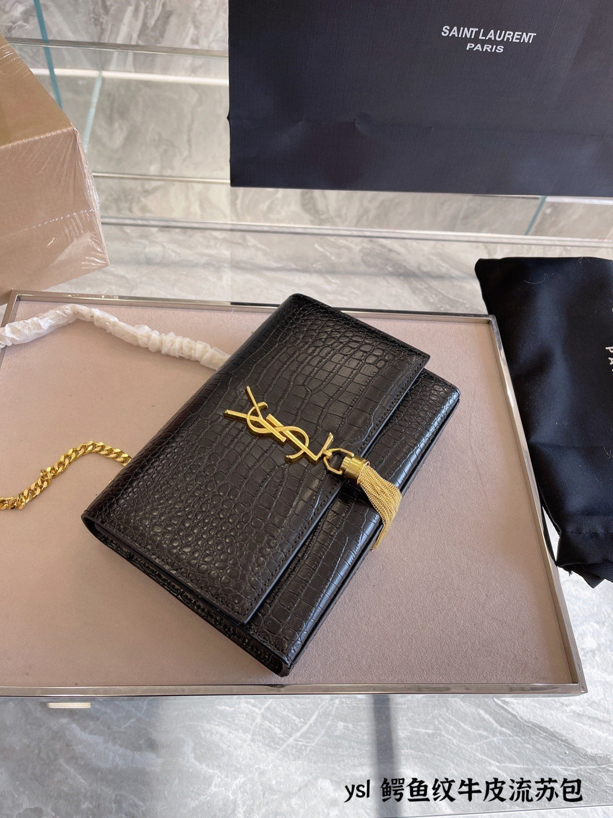 Saint Laurent Kate Medium Tassel Shoulder Bag Women