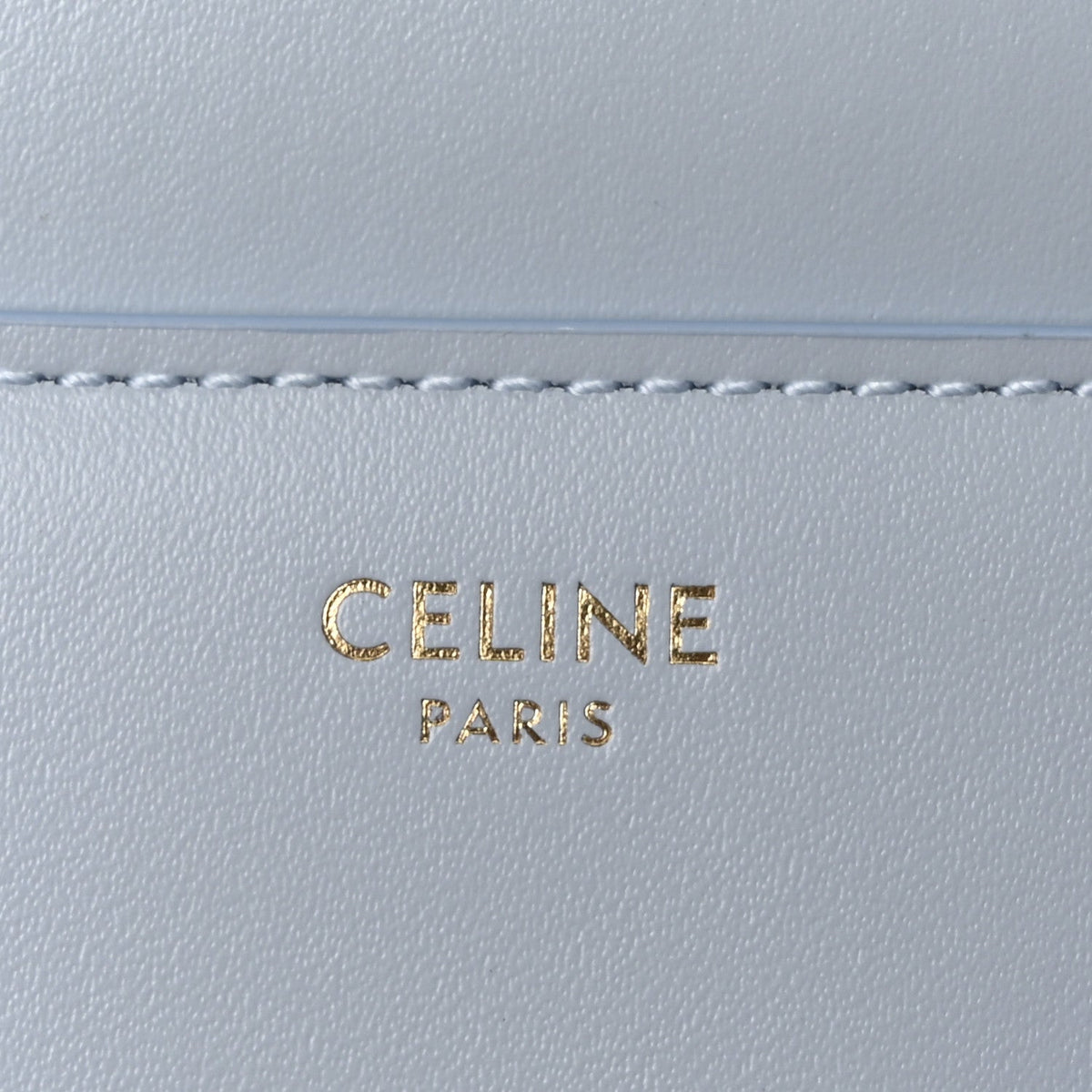 Satinated Calfskin Mini 16 Top Handle Bag Pale Blue