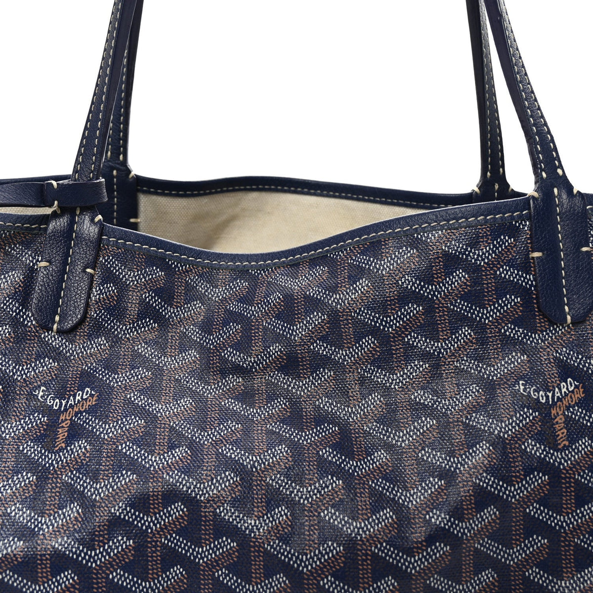 Goyardine Saint Louis GM Navy