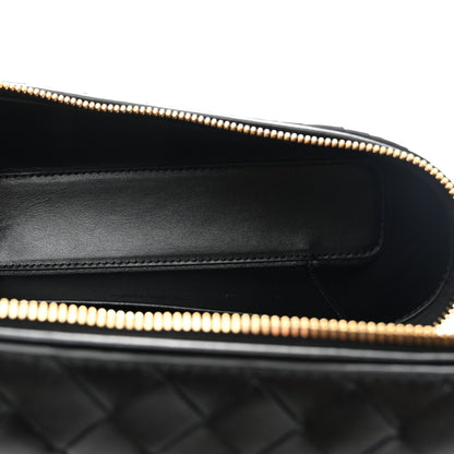 Calfskin Intrecciato Bang Bang Vanity Case Black