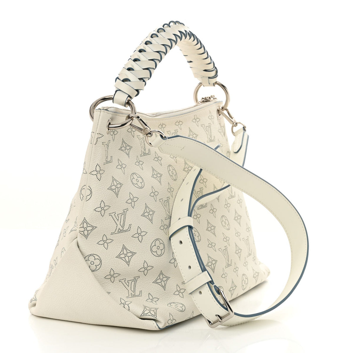 Mahina Beaubourg Hobo MM Snow Orage Blue