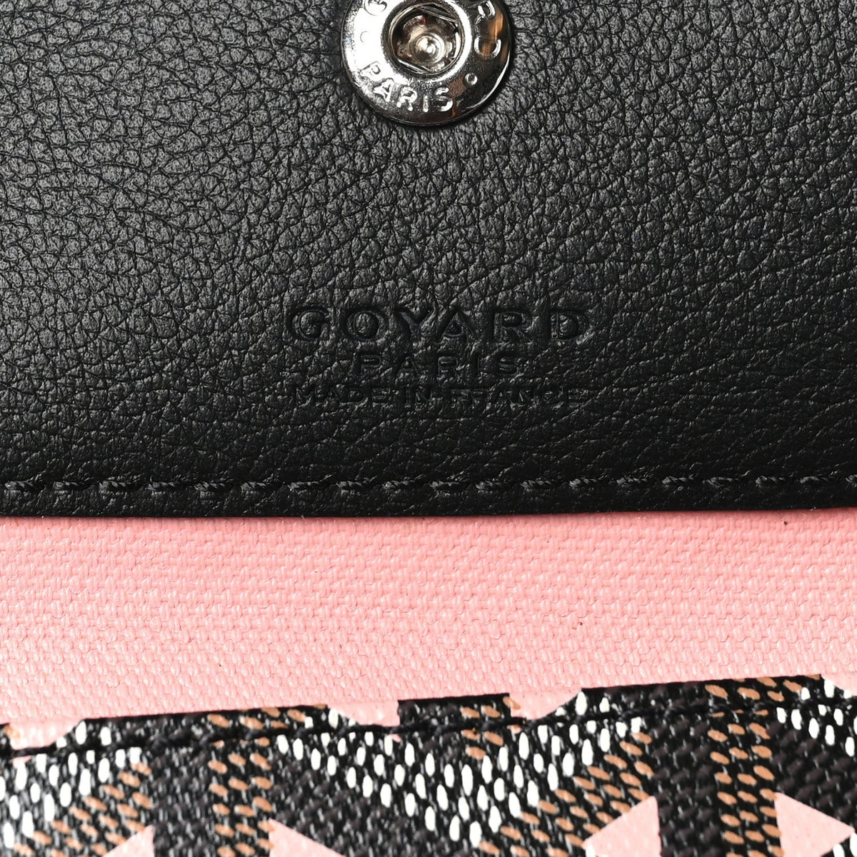 Goyardine Saint Louis Claire Voie GM Black Pink