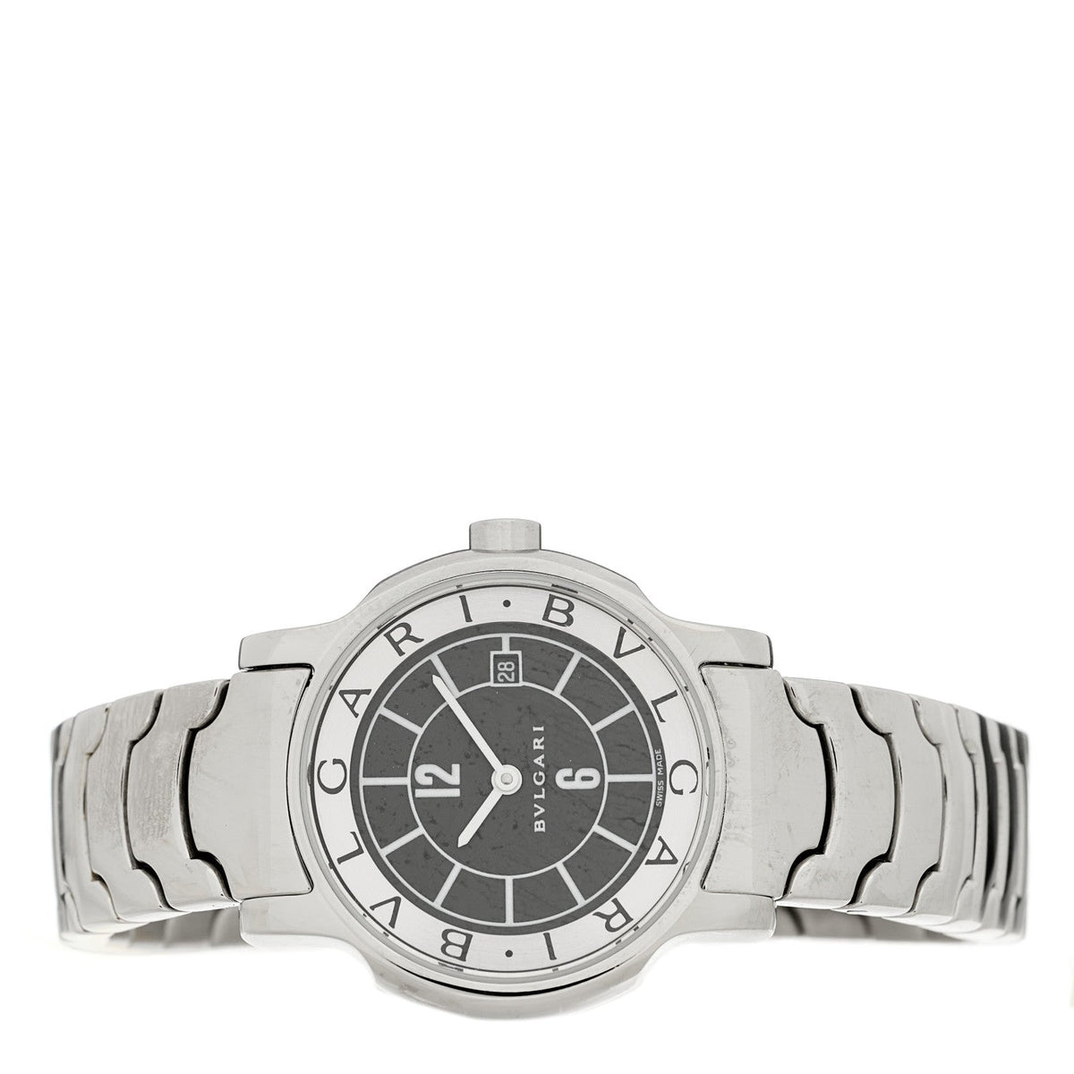 Stainless Steel 29mm Solotempo Quartz Watch Black