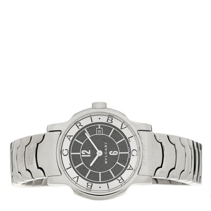 Stainless Steel 29mm Solotempo Quartz Watch Black