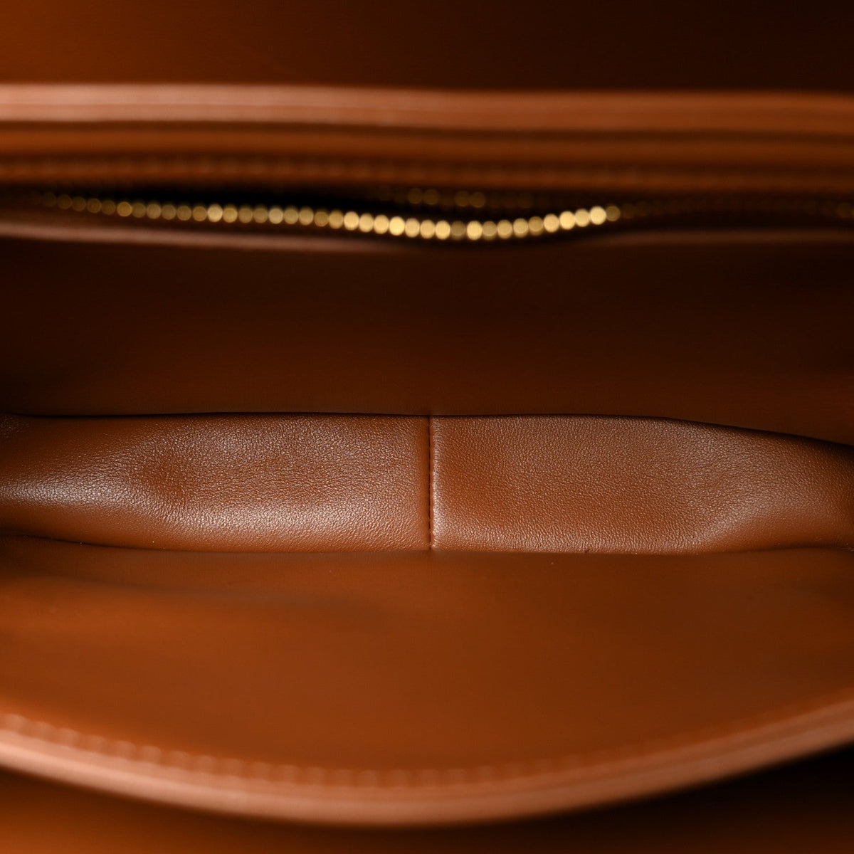 Triomphe Canvas Calfskin Medium Triomphe Bag Tan