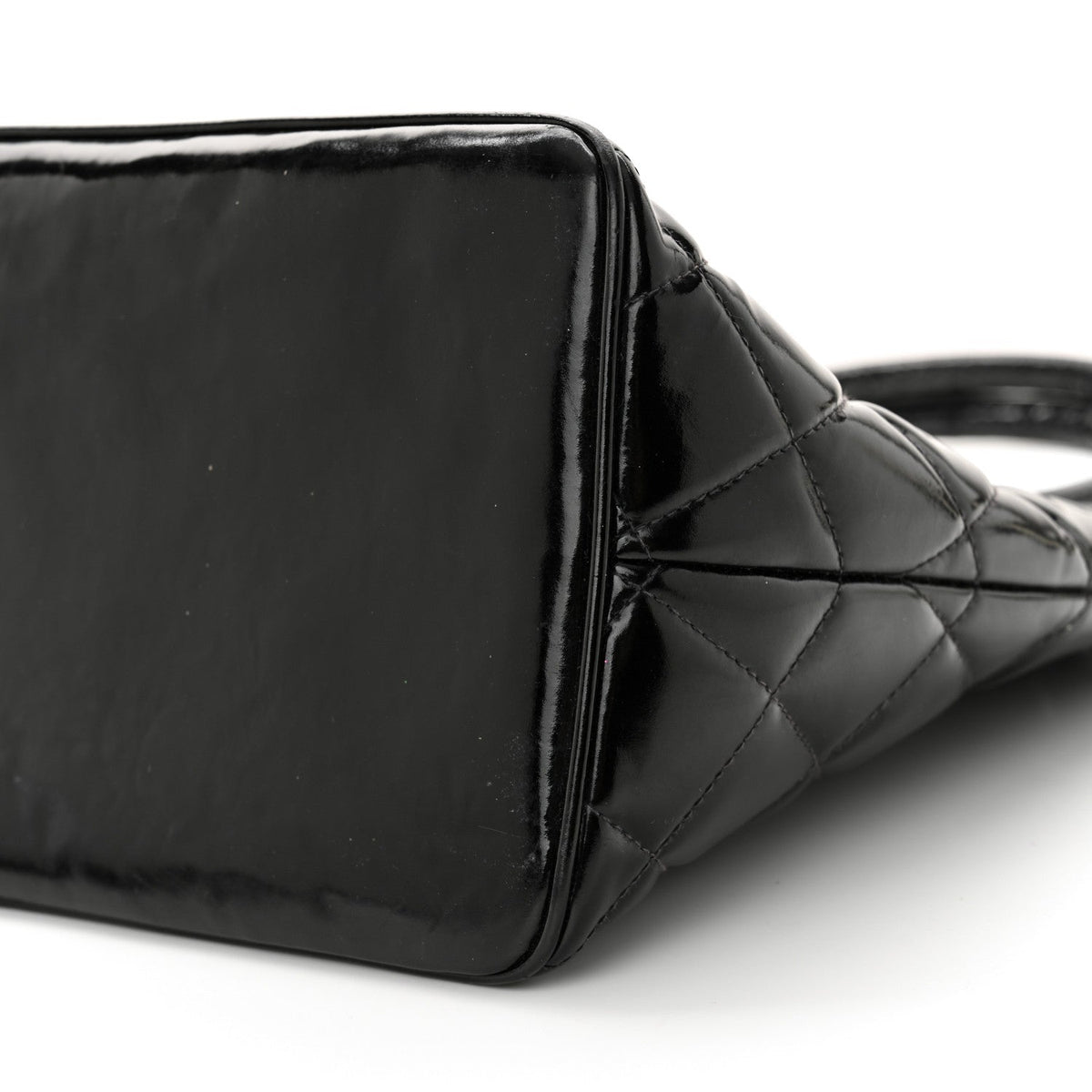 Patent Medallion Tote Black