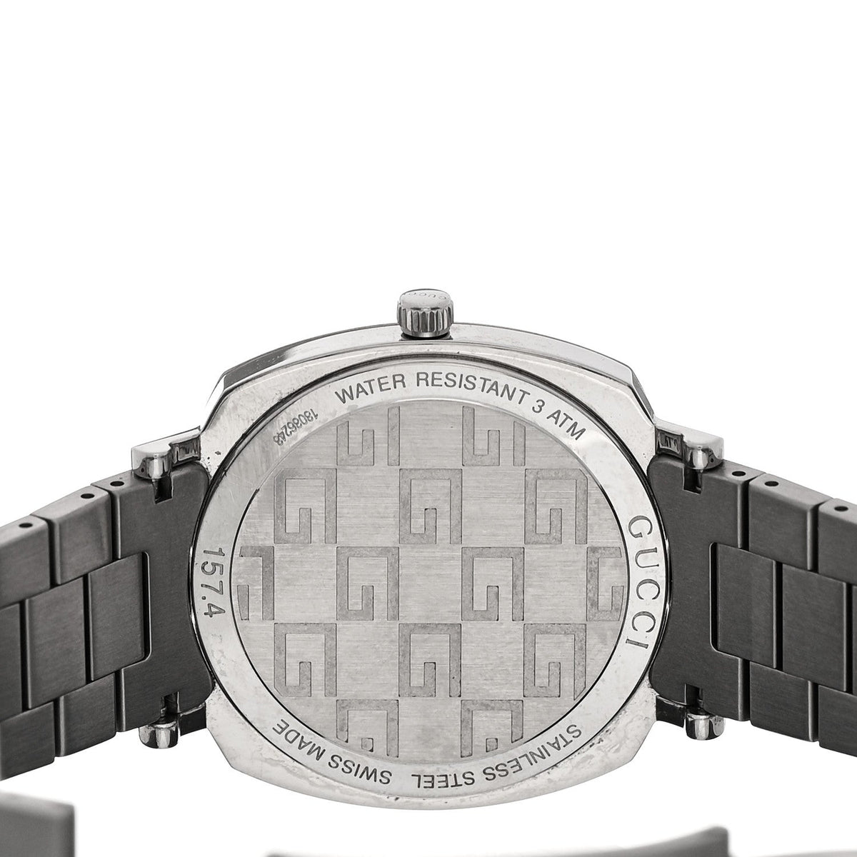 Stainless Steel 35mm Grip Quartz Watch