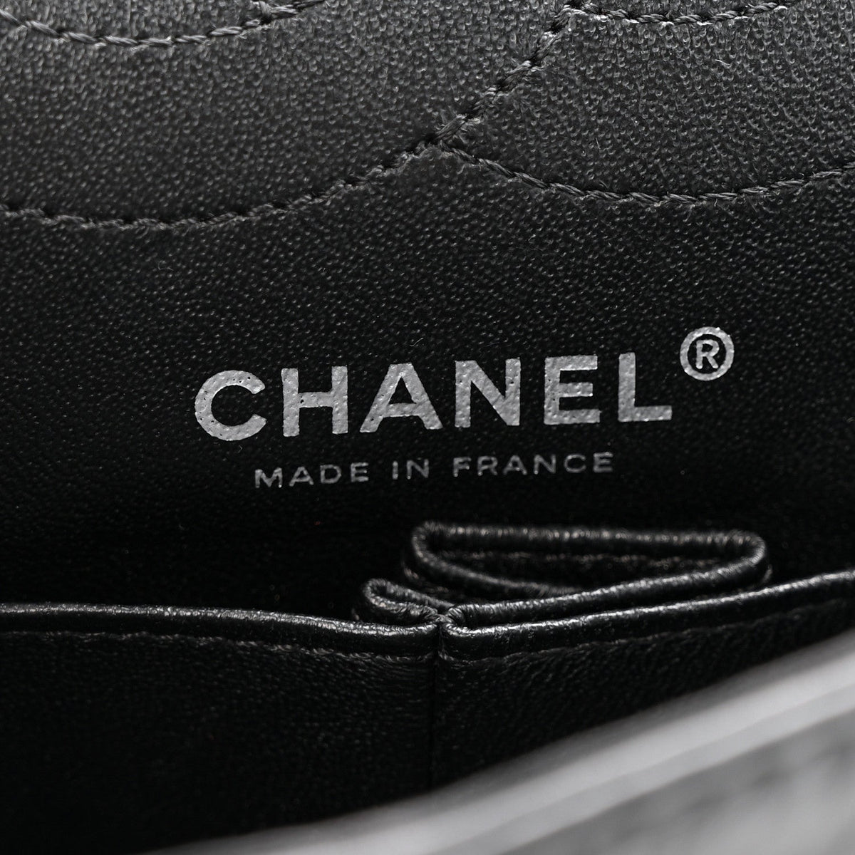 Aged Calfskin Lucky Charms 2.55 Reissue 225 Flap Black