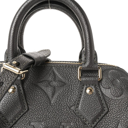 Shimmery Empreinte Monogram Giant Speedy Bandouliere 20 Gun Metal