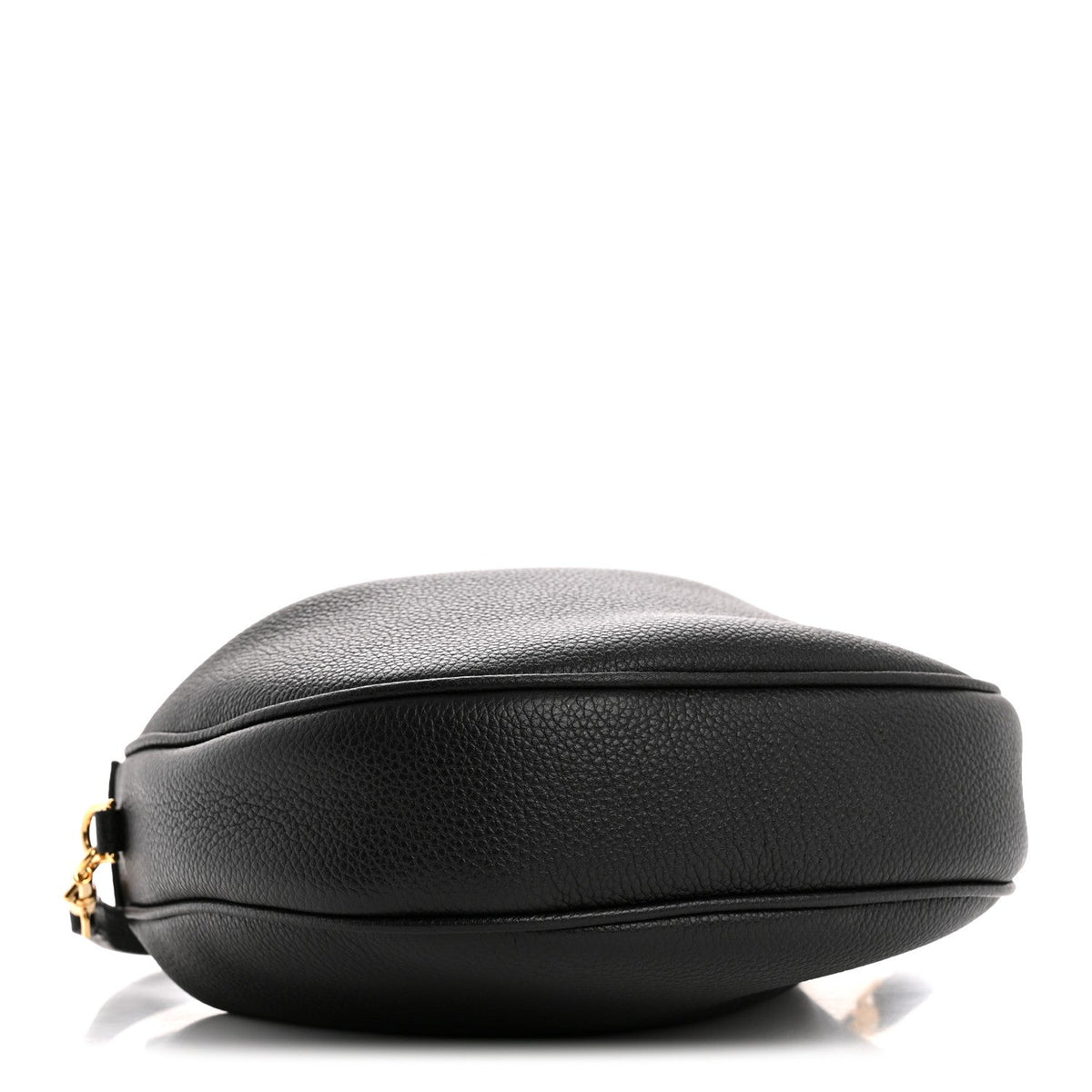 Supple Grained Calfskin Teen Lulu Shoulder Bag Black