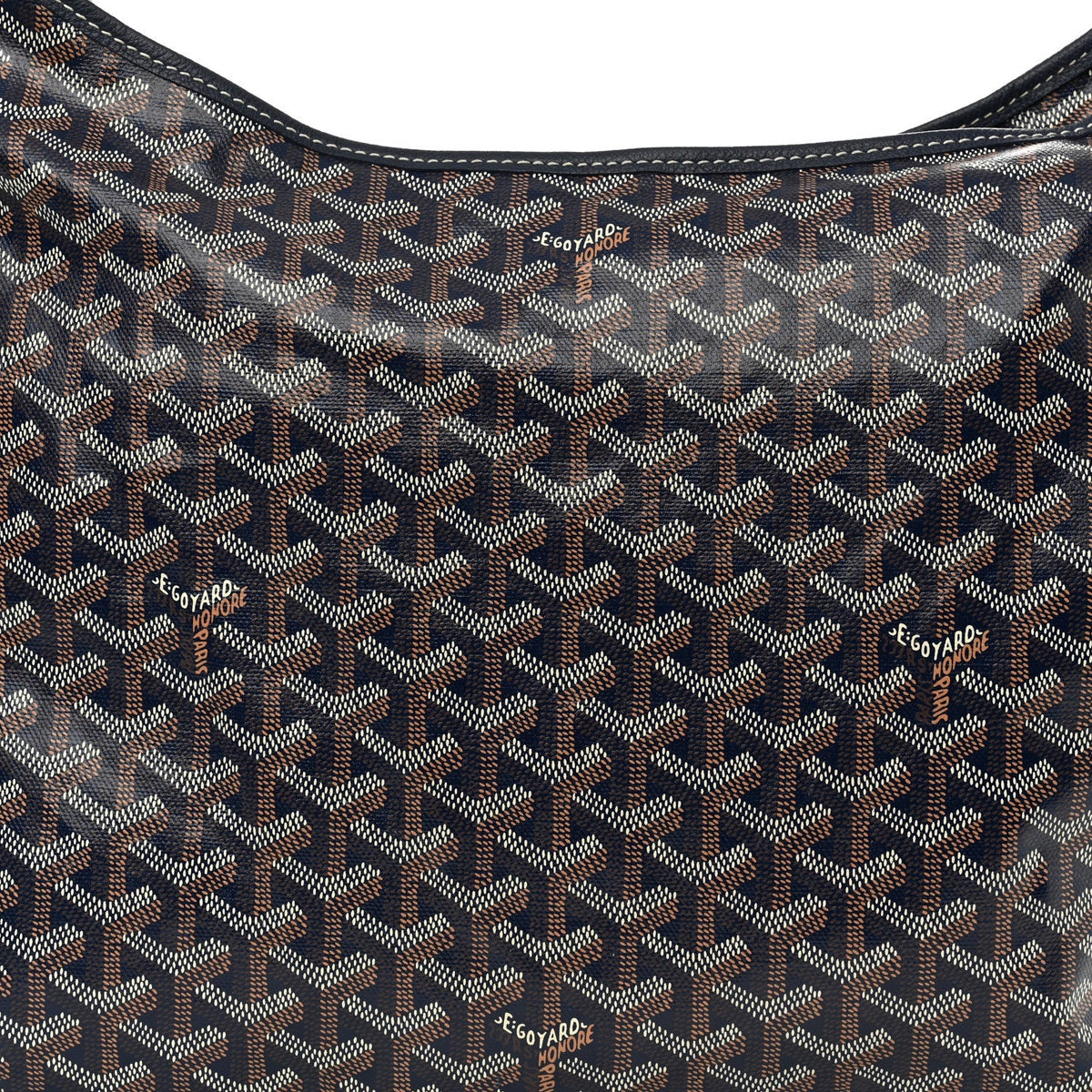 Goyardine Boheme Hobo Navy Blue