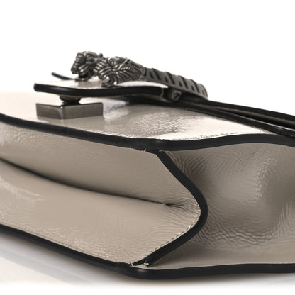 Crinkled Patent Small Dionysus Top Handle Bag Sphinx