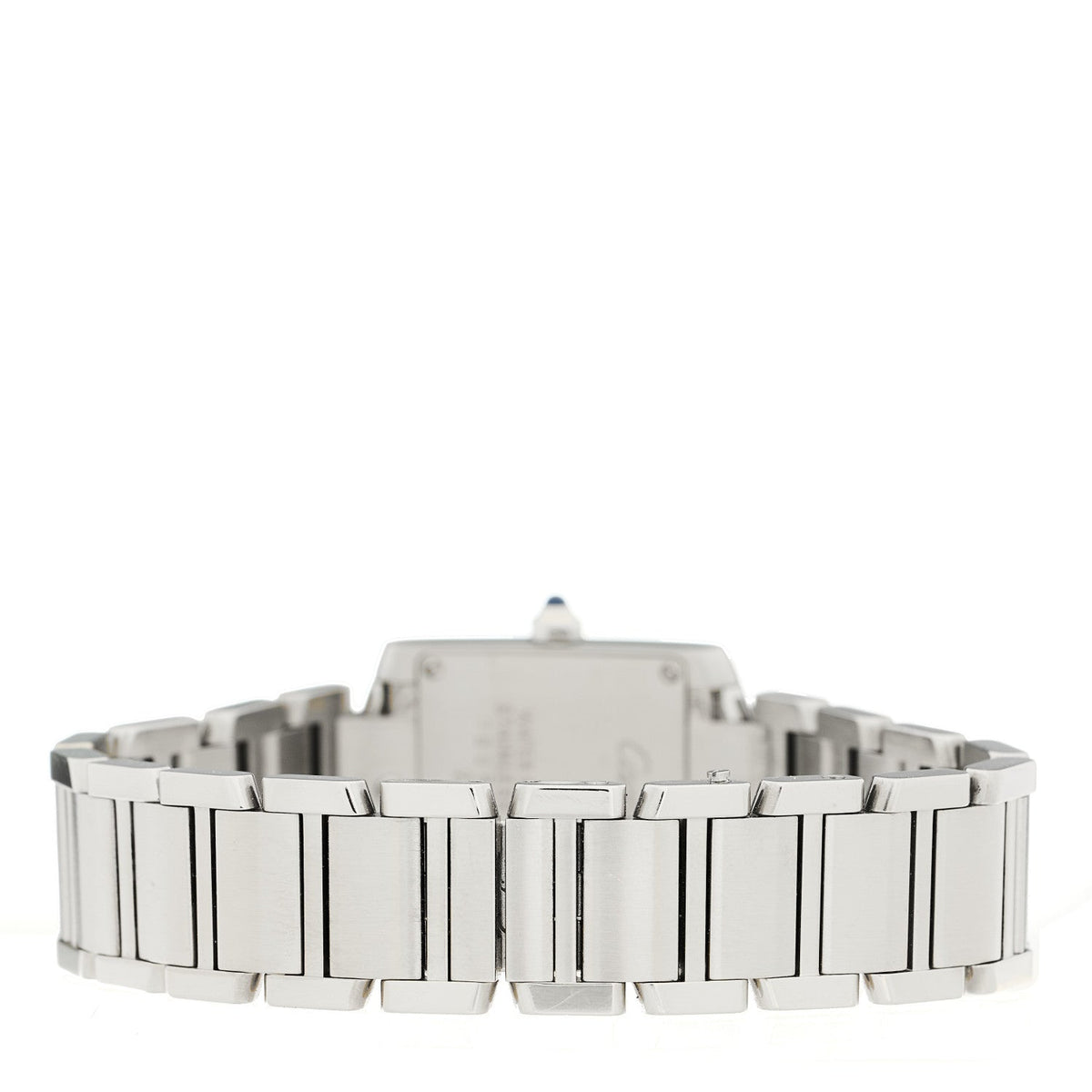 Stainless Steel 20mm Tank Francaise Quartz Watch