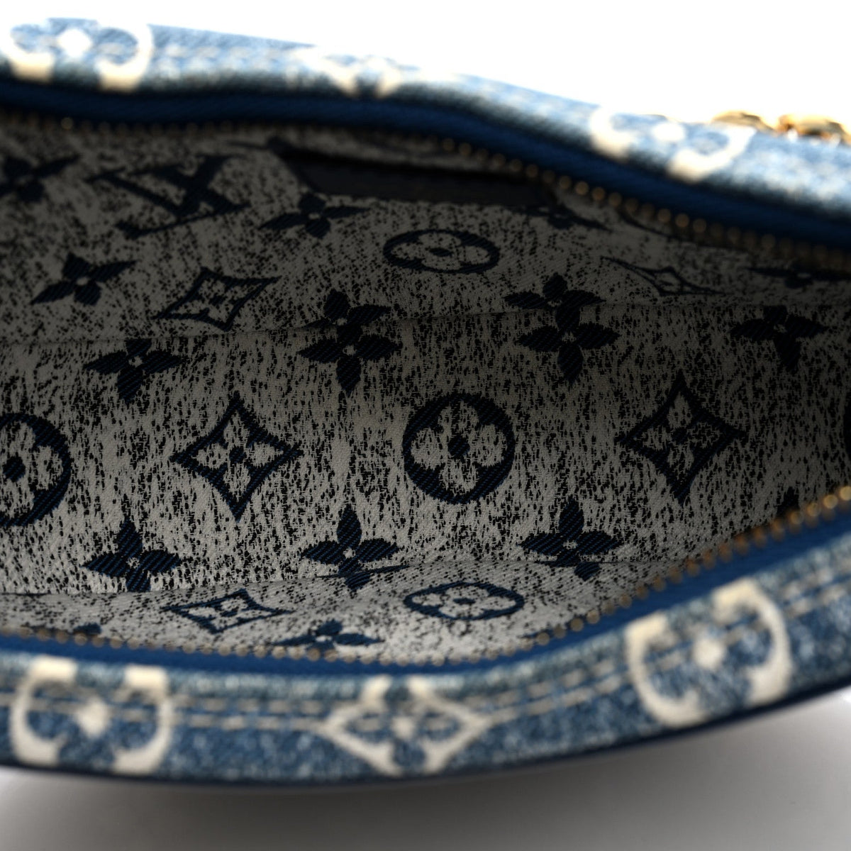 Monogram Jacquard Denim Loop Bleu