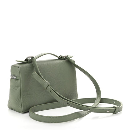 Grained Calfskin L19 Extra Pocket Pouch Sage Brush Leaves