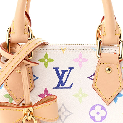 LV x TM Monogram Multicolor Alma BB White