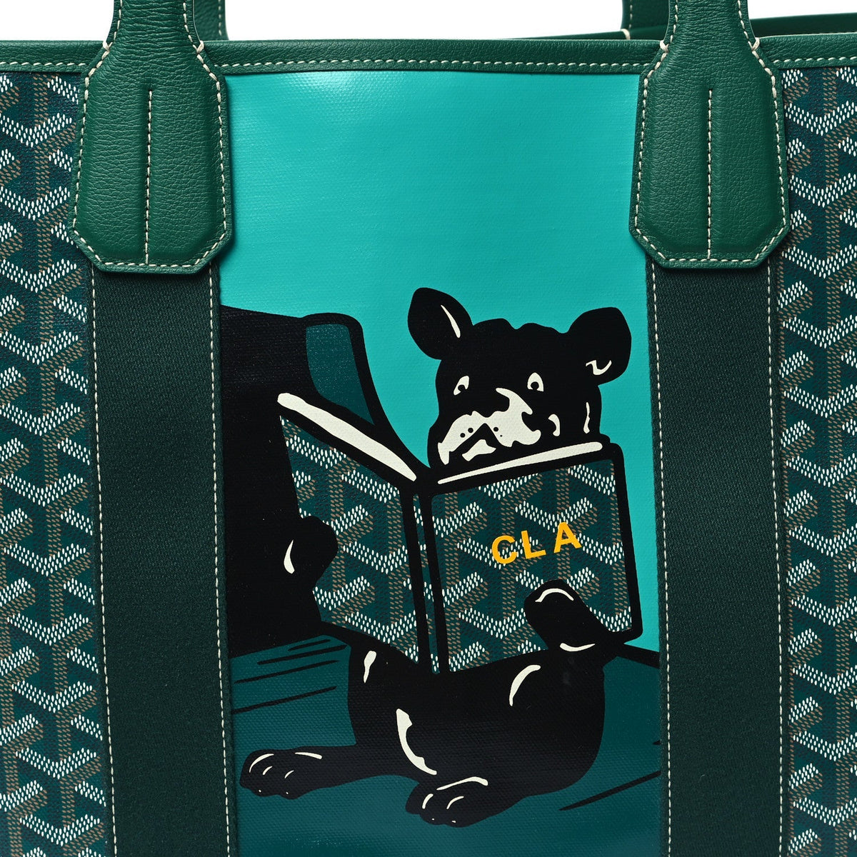 Goyardine Villette Tote Green
