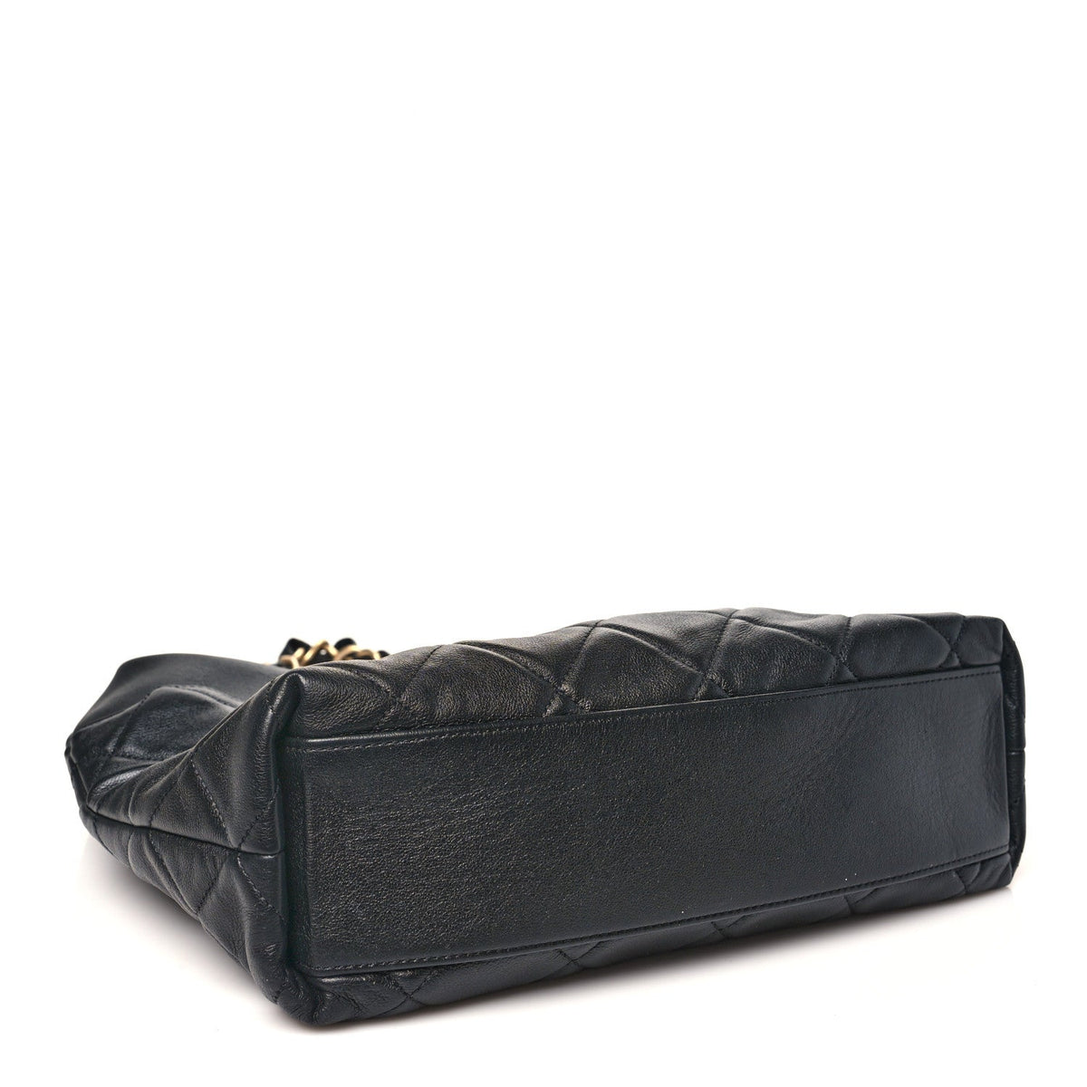 Calfskin Quilted Close To Me Hobo Black