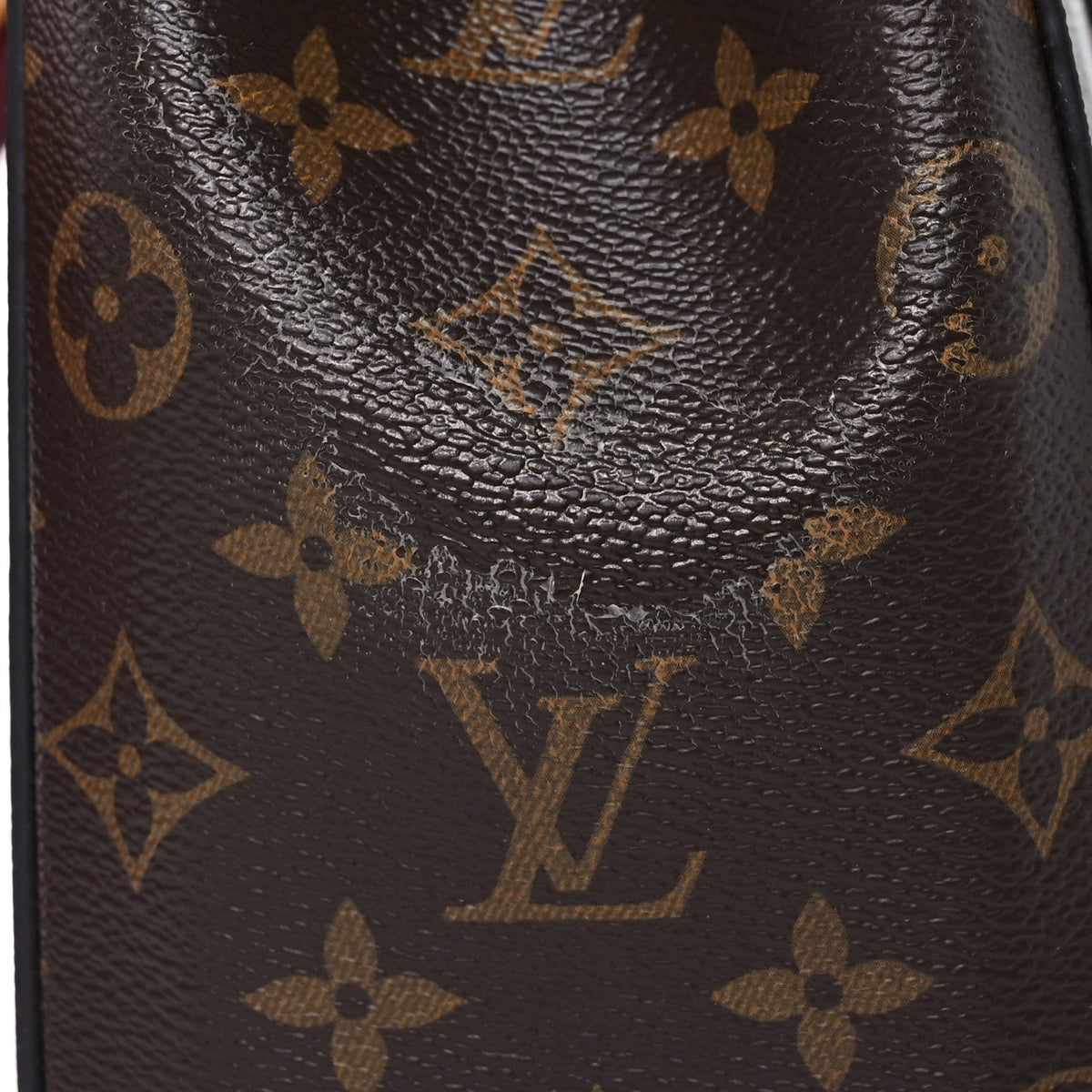 Monogram Cluny BB Bordeaux Fuchsia