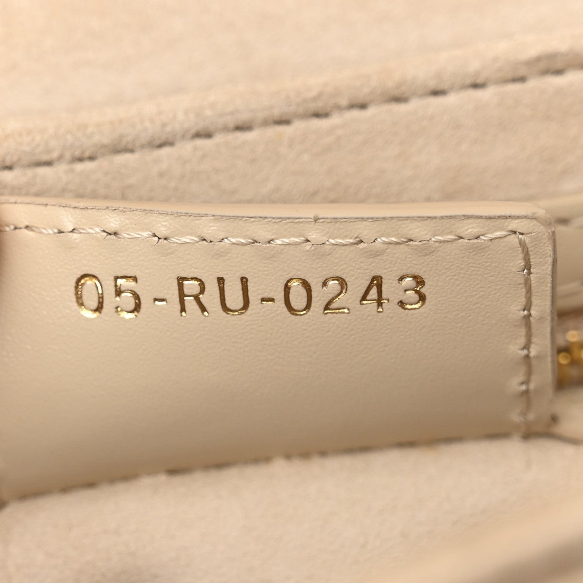Calfskin CD Signature Flap Crossbody Caramel Beige