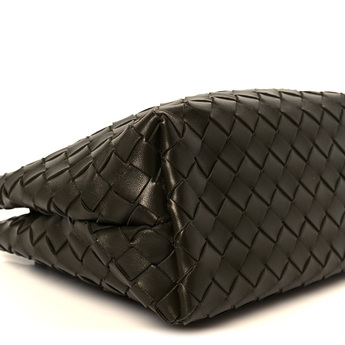 Nappa Intrecciato Small Andiamo Shoulder Bag Cypress
