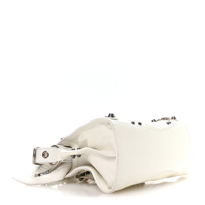 Agneau Arena Neo Cagole Handbag XS Optic White