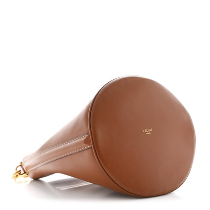 Smooth Calfskin Teen Bucket 16 Tan