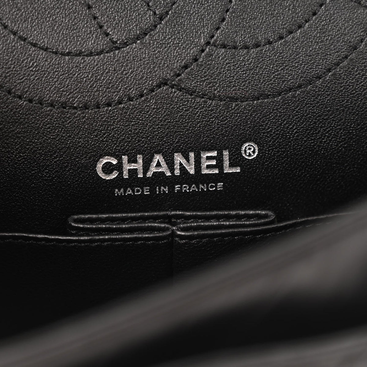 Aged Calfskin Lucky Charms 2.55 Reissue 225 Flap Black
