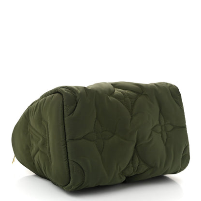 Econyl Mini Monogram Pillow Speedy Bandouliere 25 Khaki