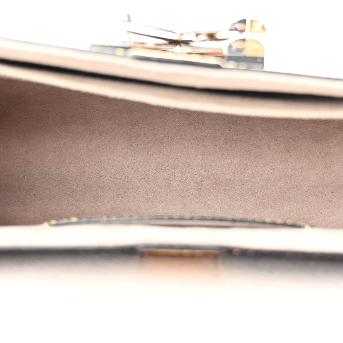 Epi Complice Trunks and Bags Twist Shoulder Bag MM Denim Light
