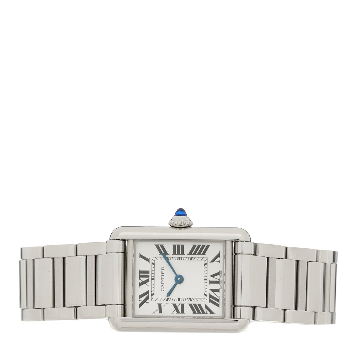Stainless Steel 22mm Tank Must Quartz Watch
