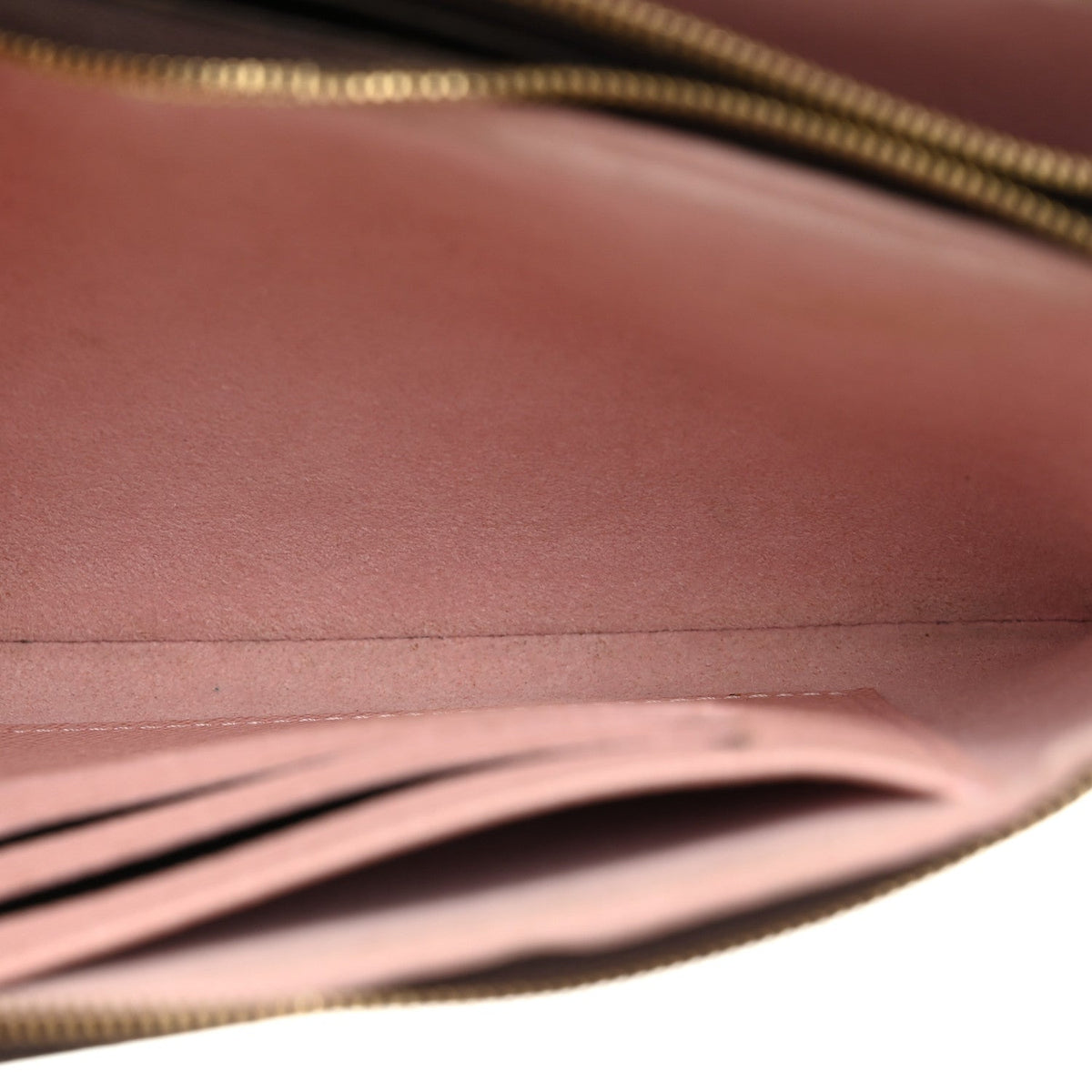 Monogram 2020 Christmas Animation Big Wheel Double Zip Pochette Rose Ballerine