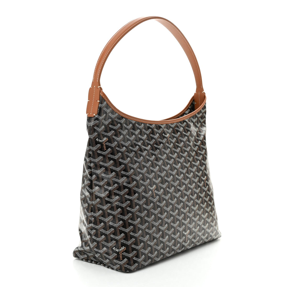 Goyardine Boheme Hobo Black Gold