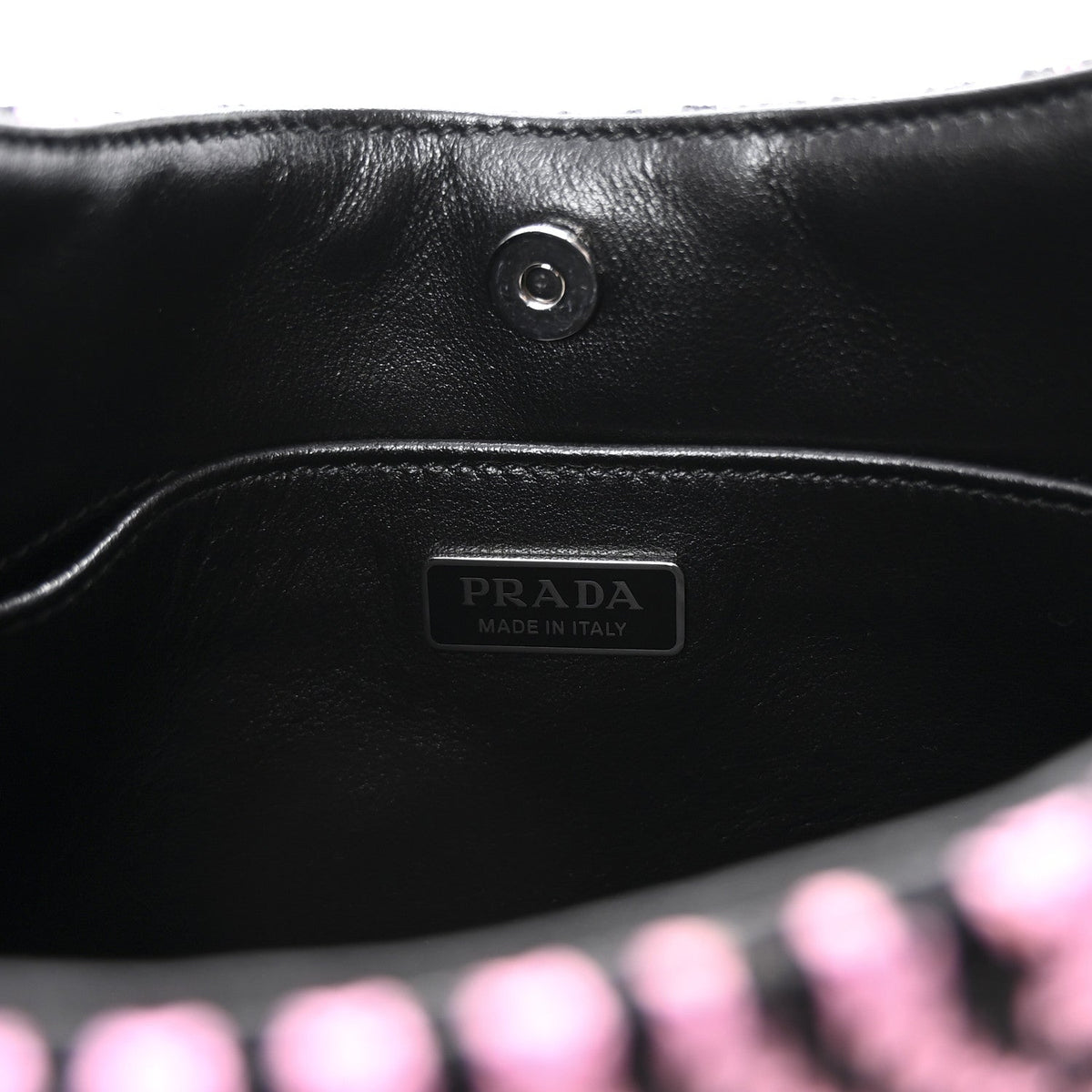 Maglia Jacquard Cleo Shoulder Bag Black Rosa