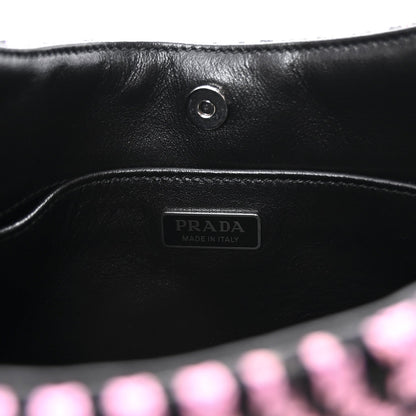 Maglia Jacquard Cleo Shoulder Bag Black Rosa