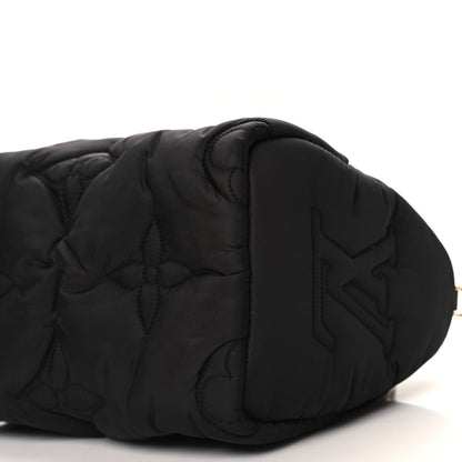 Econyl Mini Monogram Pillow Speedy Bandouliere 25 Black