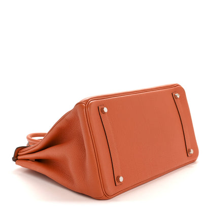 Togo Birkin 35 Orange