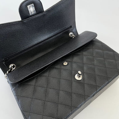 Chanel black jumbo classic flap bag