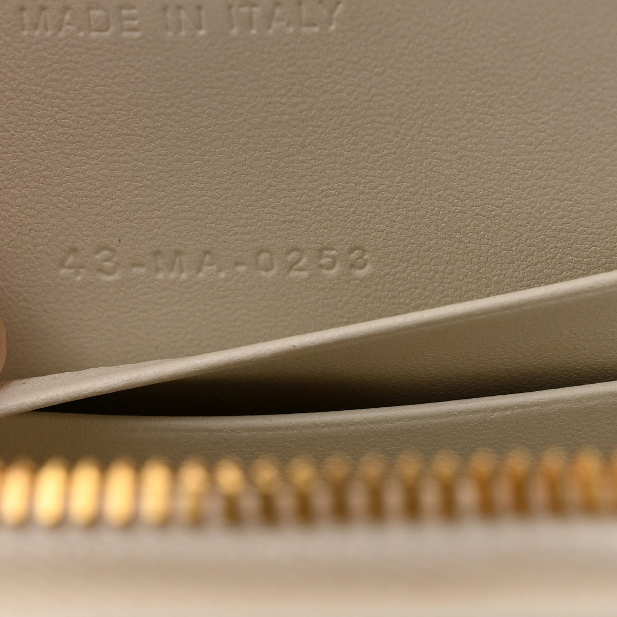 Calfskin CD Signature Oval Crossbody Camera Bag Latte