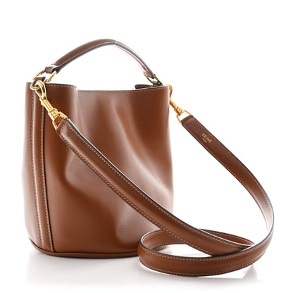 Smooth Calfskin Teen Bucket 16 Tan