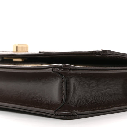GG Monogram Mini Luce Shoulder Bag Beige Ebony