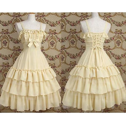 Light Yellow Straps A-Line Short Party Dresses Homecoming Dresses, D1063