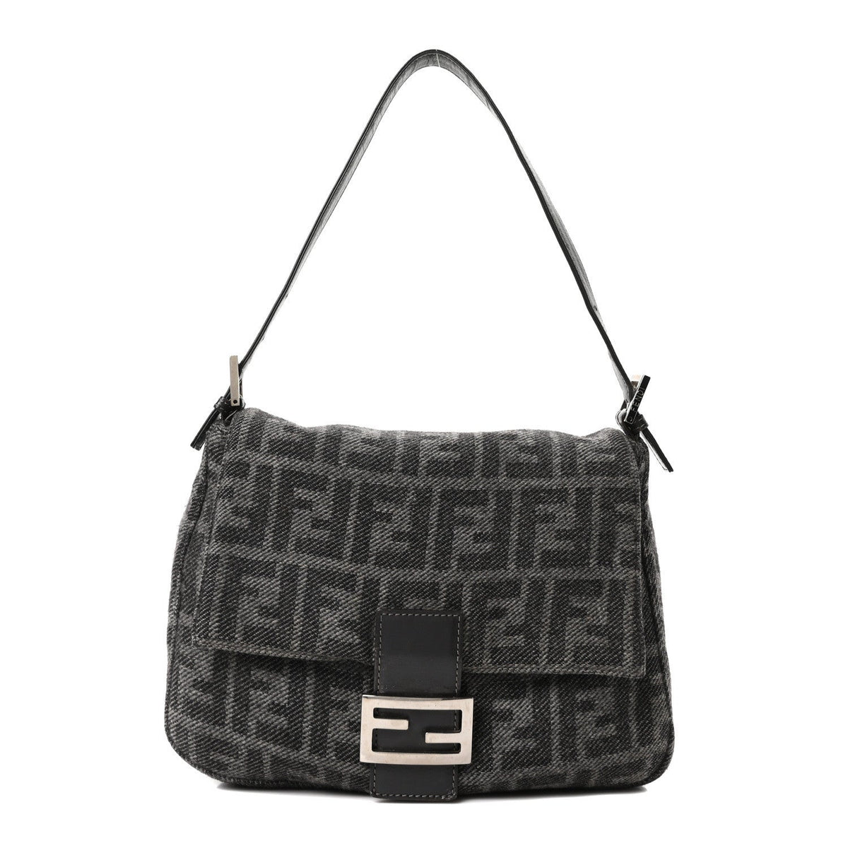 Wool Zucca Mama Baguette Grey