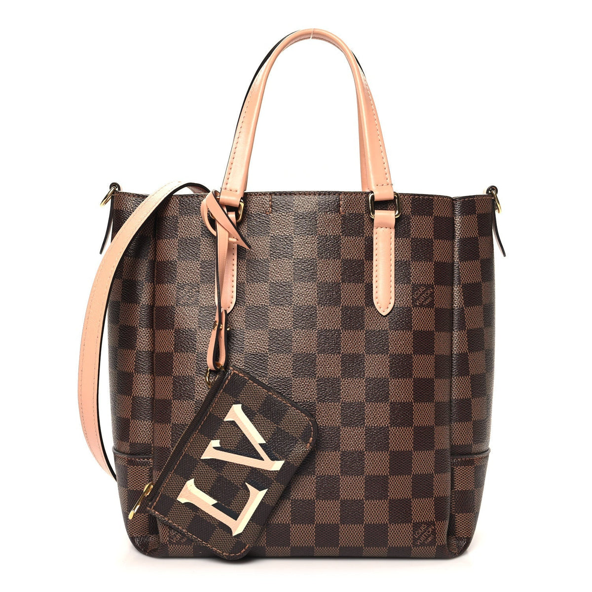 Damier Ebene Belmont PM Venus Pink